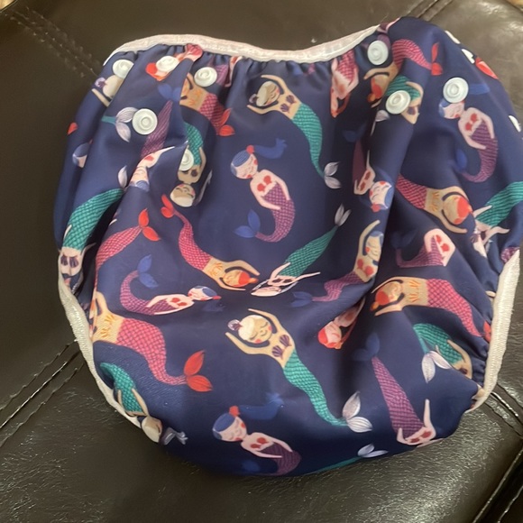 Beau & Belle Girls Swim Diaper Mermaids - Picture 3 of 5